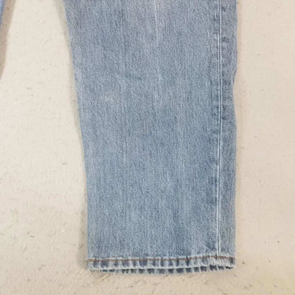 Levi's 550‎ jeans men's 38x32 relaxed fit tapered straight blue denim pants